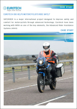 Eurotech ISIS helps motorcyclists ride safely